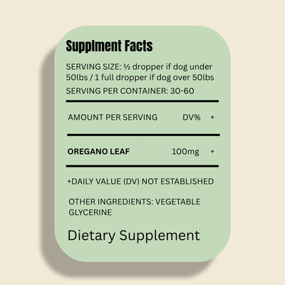 Dog Wellness Tincture